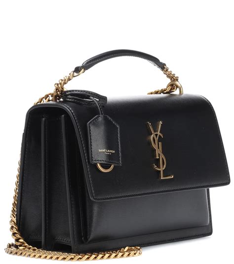 yves saint laurent medium sunset monogram leather satchel|Saint Laurent Medium Monogram Sunset Leather Chain Satchel.